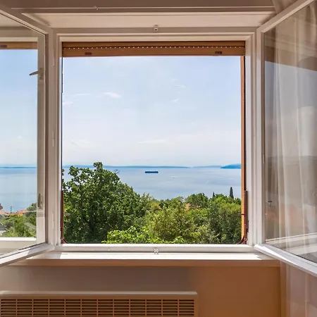Amazing In Pobri With House Sea View Apartment Volosko